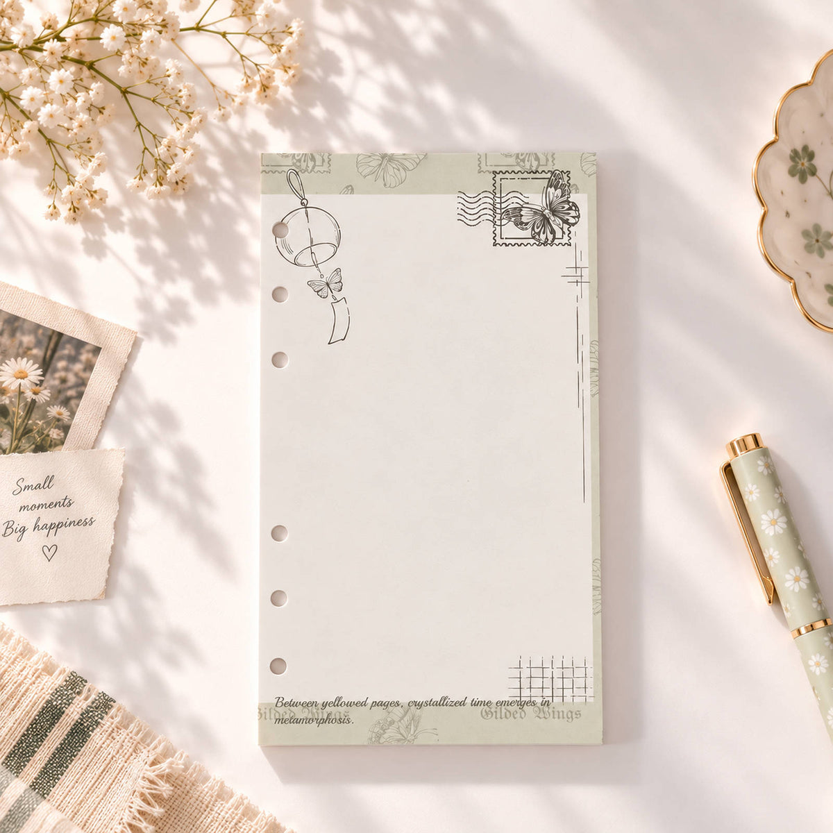 Butterfly Dreams Breeze & Metamorphosis personal planner refill