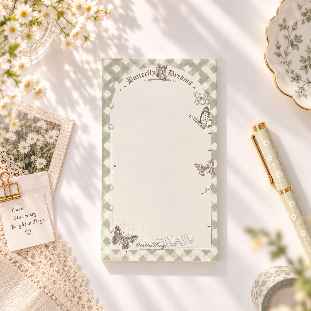 Butterfly Dreams personal planner refill