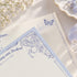 Bloc-notes A6 Butterfly & Flower avec papillons et détails floraux dessinés à la main