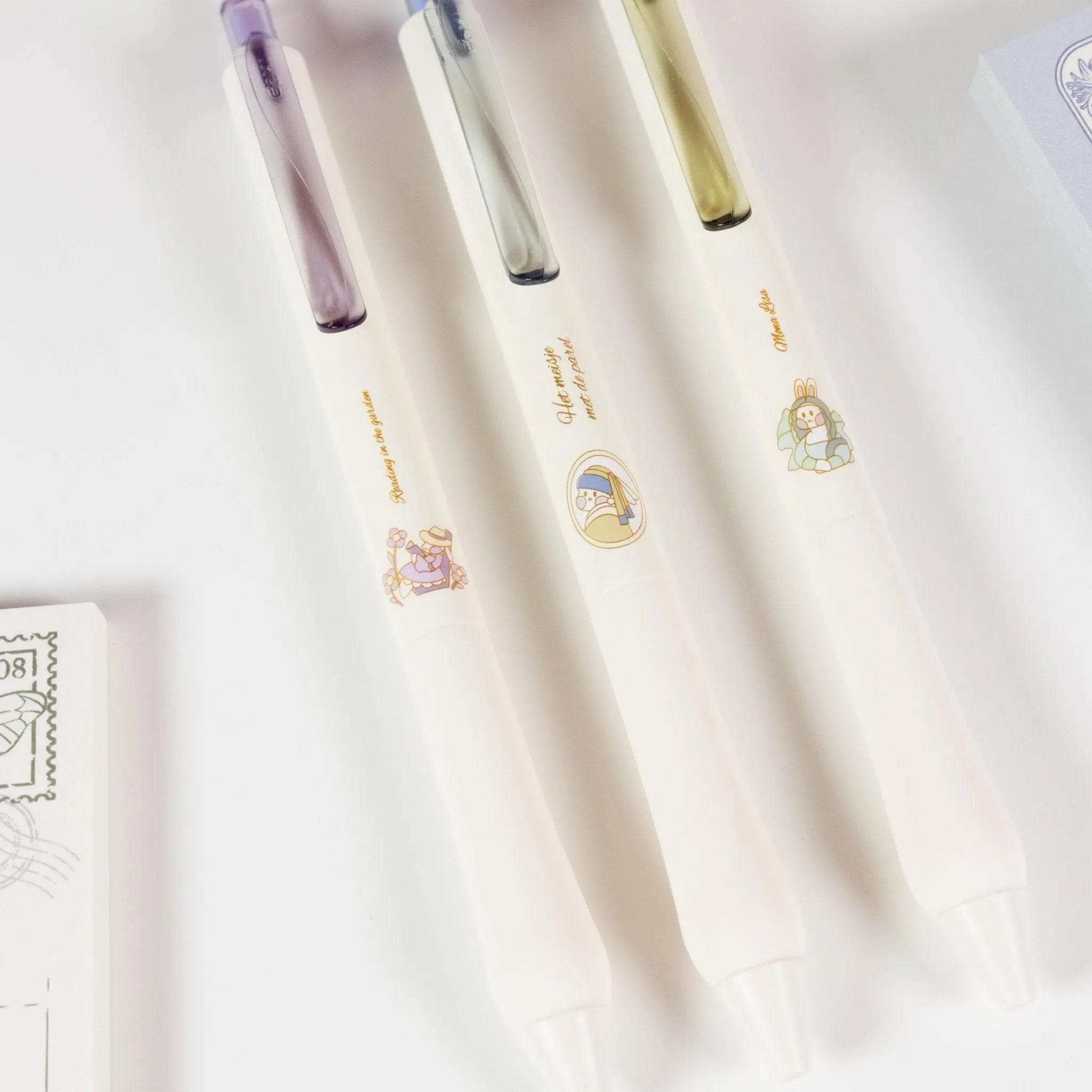 Classic Art Bunny Gel Pen 0.5mm Black - Solkatt