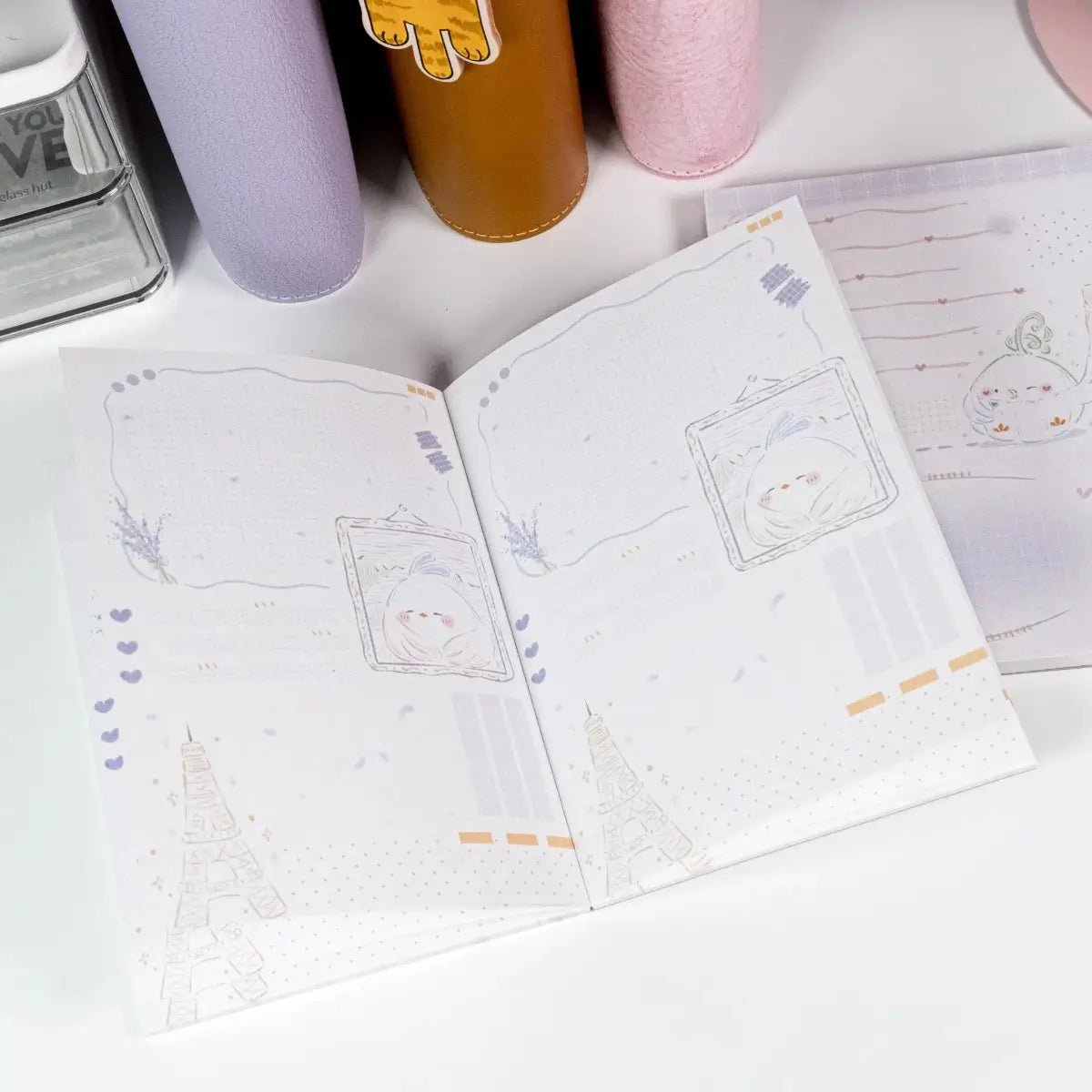 Hand-Drawn Little Chirp A6 Notepad - Solkatt