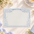 Morning Glory B5 horizontal lined notepad with hand-drawn floral border