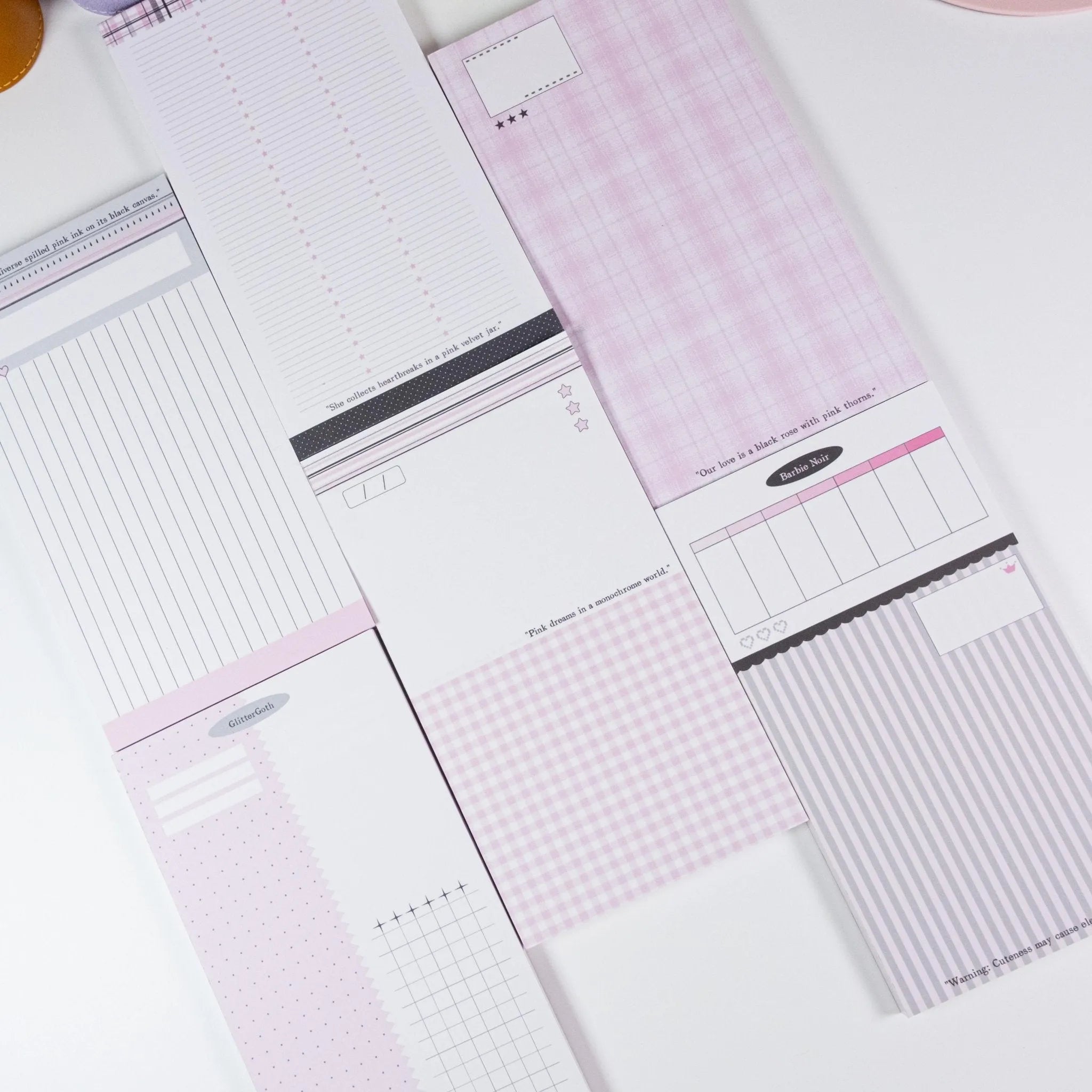 Pink & Ink Personal Planner Refills & Notepad - Solkatt