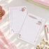 A Cup of Coffee pocket planner refill with illustrated border
