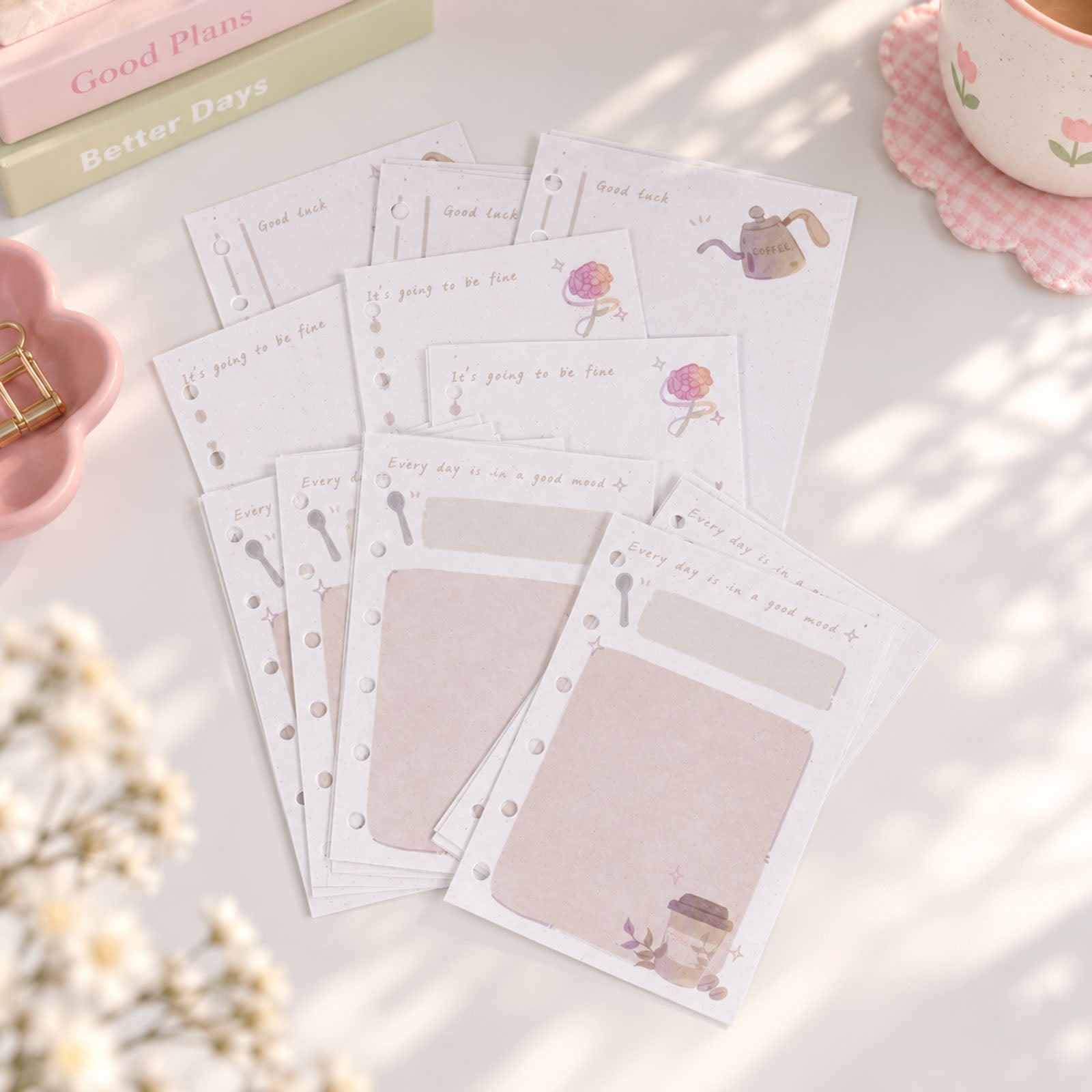 Pocket Coffee Planner Refills & Memo Pad - Solkatt
