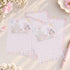 Mushroom Garden Pink Primrose Pocket memo pad page designs