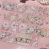 Soft Weave PET Tape with floral lace holographic design by Shine Studio - Miouva