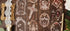 Motifs du ruban PET transparent Starlit Curtain avec châteaux, horloges et cadres dorés rose