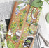 Ruban PET Lucky Clover sur papier kraft avec bouquets de trèfles et détails de rubans